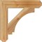 Ekena Millwork Imperial Craftsman Rough Sawn Bracket, Western Red Cedar, 4"W x 22"D x 22"H BKT04X22X22IMP04RWR - alternate 3